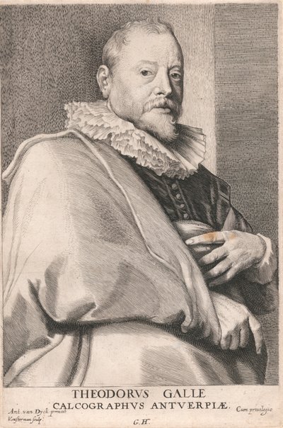 Theodorus Galle, Calcographus Anterpiæ - Lucas Vorsterman