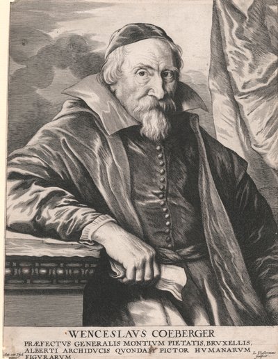 Wenceslaus Coeberger, Præfectus Generalis Montium Pietatis, Bruxelles - Lucas Vorsterman