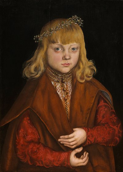 Un prince de Saxe, vers 1517 - Lucas the Elder Cranach