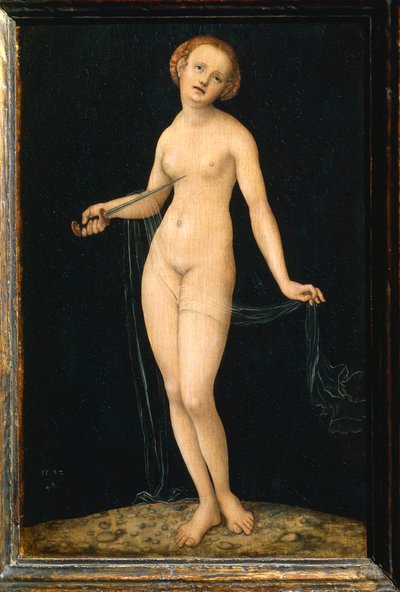 Autriche, Vienne, Image peinte de Lucrèce - Lucas the Elder Cranach