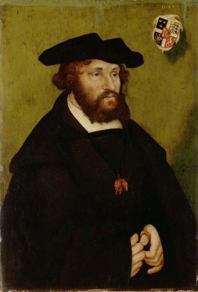 Portrait du roi Christian II de Danemark, Norvège et Suède - Lucas the Elder Cranach