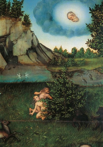 Détail du Paradis - Lucas the Elder Cranach