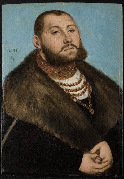 Jean-Frédéric Ier de Saxe dit le Magnanime - Lucas the Elder Cranach