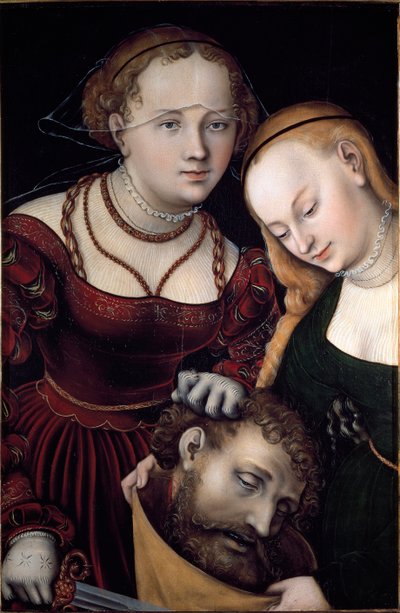 Judith avec une servante et la tête d