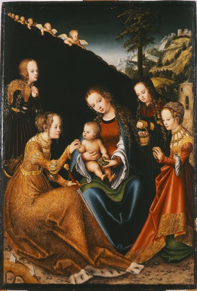 Le mariage mystique de Sainte Catherine d