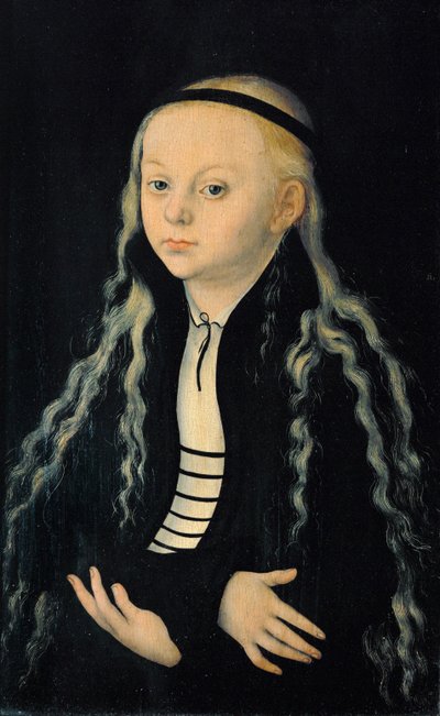 Magdalena Luther, fille du réformateur Martin Luther ... - Lucas the Elder Cranach