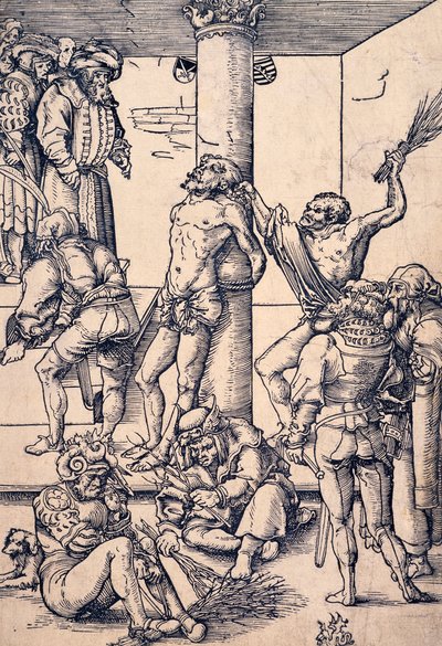 Passion du Christ : la flagellation - Lucas the Elder Cranach