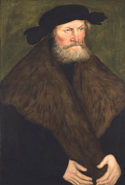 Portrait du duc Henri le Dévot de Saxe 1528 - Lucas the Elder Cranach