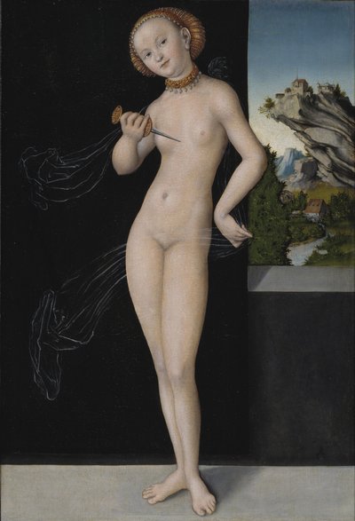 Portrait de Lucrèce - Lucas the Elder Cranach