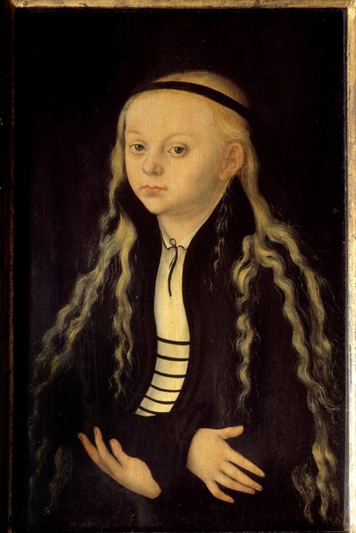 Portrait de Magdalena Luther - Lucas the Elder Cranach