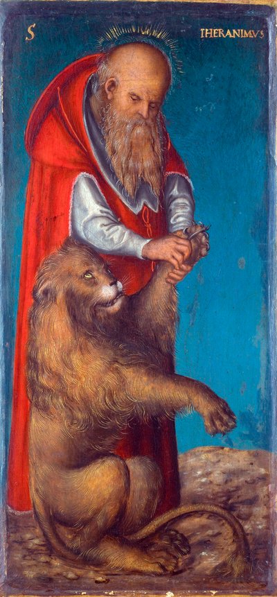 Saint Jérôme - Lucas the Elder Cranach