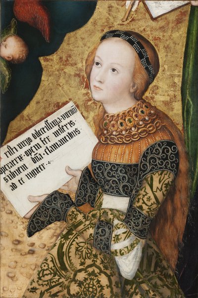Sainte Christine - Lucas the Elder Cranach