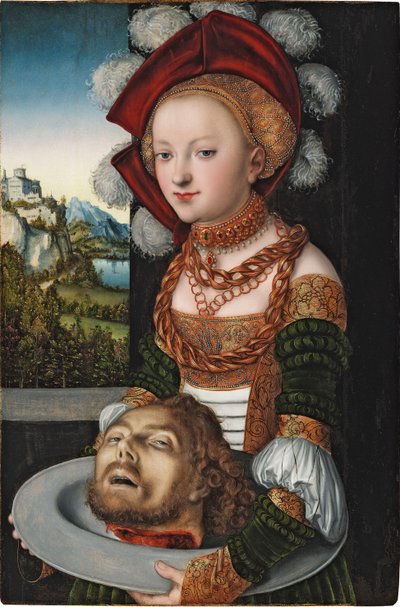 Salomé avec la tête de Saint Jean Baptiste - Lucas the Elder Cranach