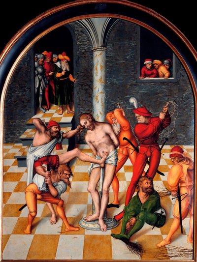 La Flagellation du Christ - Lucas the Elder Cranach