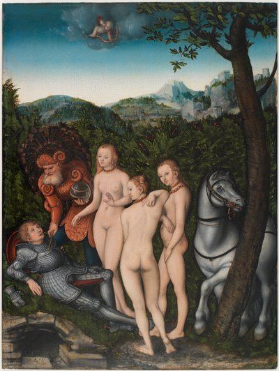 Le Jugement de Paris - Lucas the Elder Cranach