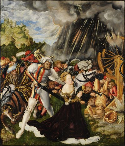 Le Martyre de Sainte Catherine - Lucas the Elder Cranach