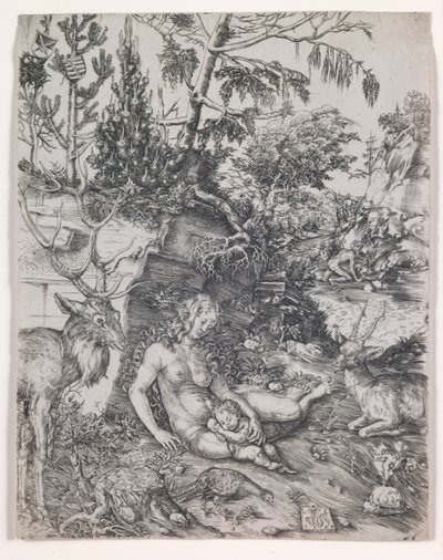 La pénitence de saint Jean Chrysostome - Lucas the Elder Cranach
