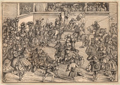 Tournoi - Cranach, Lucas, l
