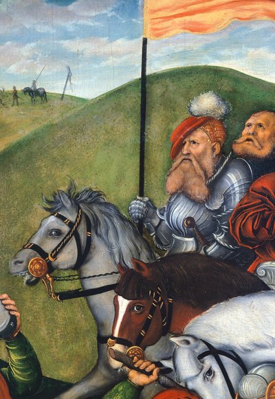Chemin du Calvaire (détail) - Lucas the Elder Cranach