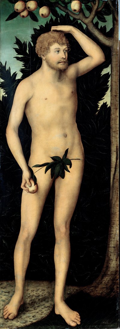Adam - Lucas the Younger Cranach
