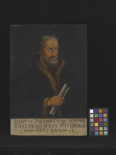 Portrait de Philipp Melanchthon - Lucas the Younger Cranach