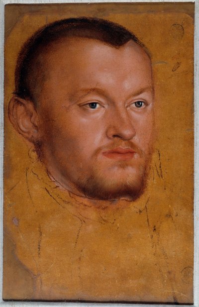 Portrait du duc Auguste de Saxe, Auguste Ier de Saxe, dit le Pieux - Lucas the Younger Cranach