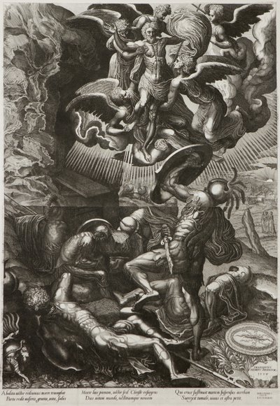 La Résurrection du Christ, 1557 - Lucas van Doetechum