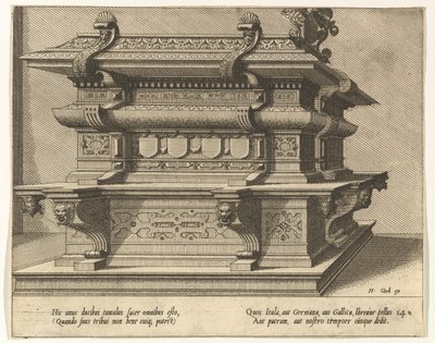 Cnotaphiorum 14, 1563. Créateurs : Johannes van Doetecum I, Lucas van Doetecum - Lucas van Doetecum