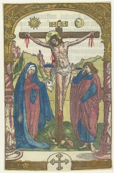 Christ en croix - Lucas van Leyden (attributed to)
