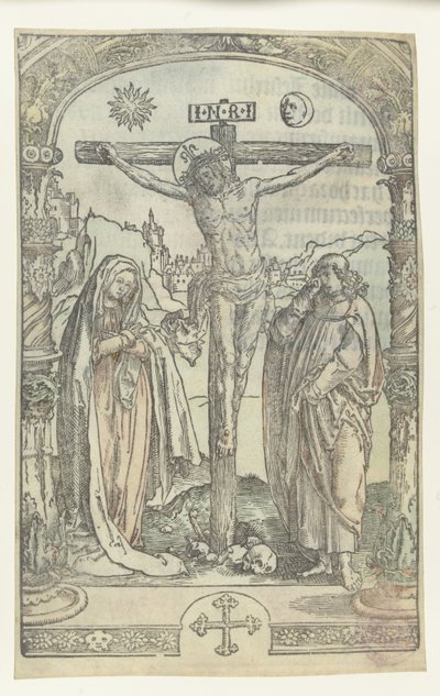 Christ en croix - Lucas van Leyden (attributed to)
