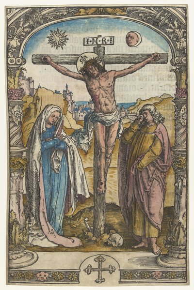 Christ en croix - Lucas van Leyden (attributed to)