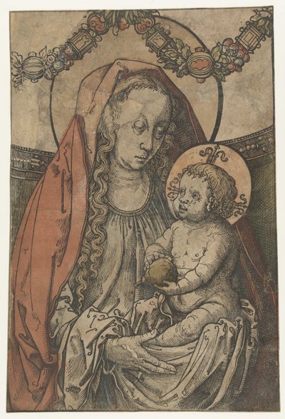 Marie avec enfant - Lucas van Leyden (circle of)