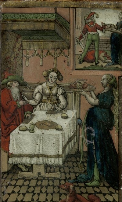 Salomé avec la tête de Jean-Baptiste - Lucas van Leyden (manner of)
