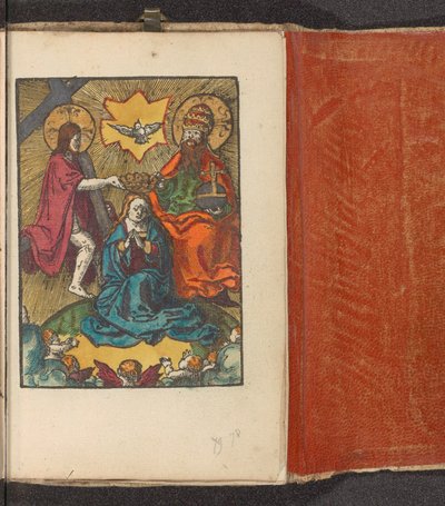 Couronnement de Marie - Lucas van Leyden (workshop of)