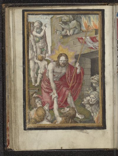 Descente dans les limbes - Lucas van Leyden