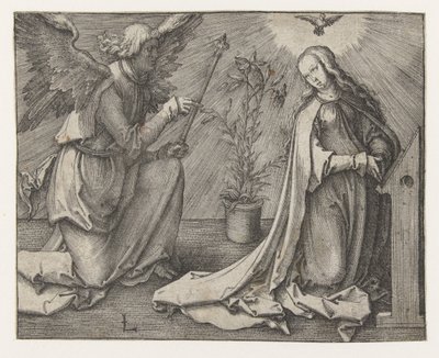 Annonciation - Lucas van Leyden