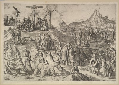 Calvaire Golgotha, 1517 - Lucas van Leyden