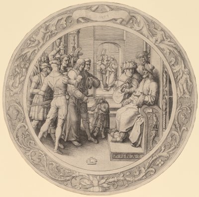 Christ devant Anne - Lucas van Leyden