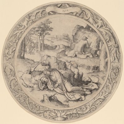 Christ à Gethsémani - Lucas van Leyden