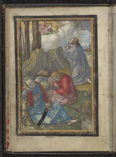 Christ au jardin de Gethsémani - Lucas van Leyden