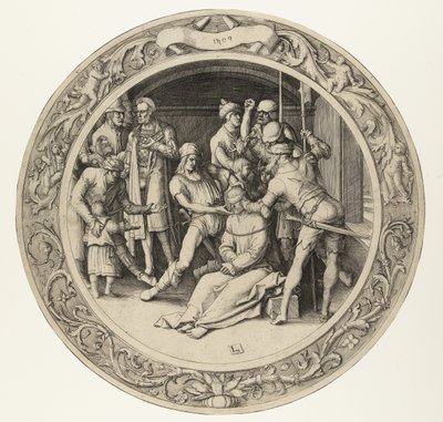 La dérision du Christ, De Ronde Passie (titre de la série) - Lucas van Leyden