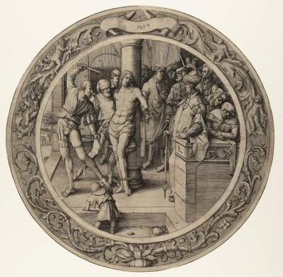 La flagellation du Christ (De Ronde Passie) - Lucas van Leyden