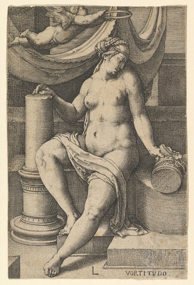 La Force, de la série Les Sept Vertus - Lucas van Leyden