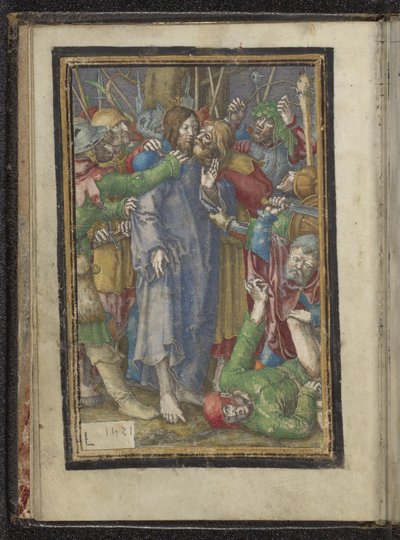 Arrestation du Christ (série La Passion du Christ) - Lucas van Leyden