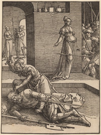 Jaël tuant Sisera - Lucas van Leyden