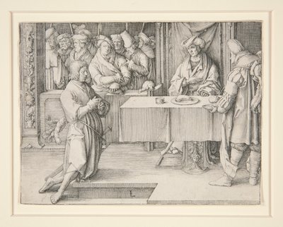 Joseph interprétant Pharaon - Lucas van Leyden