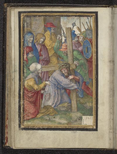 Portement de croix (Passion du Christ) - Lucas van Leyden