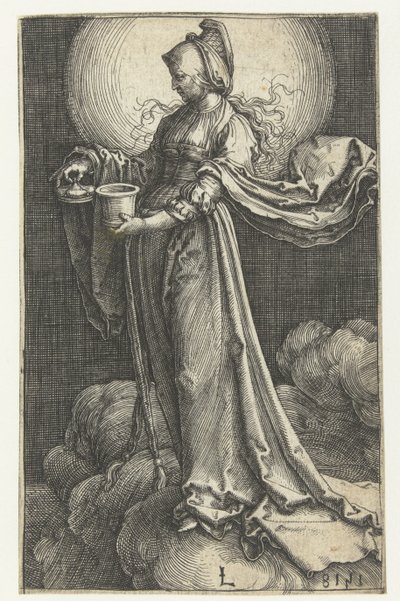 Marie Madeleine dans les nuages - Lucas van Leyden