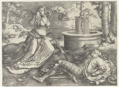Pyramus et Thisbe - Lucas van Leyden