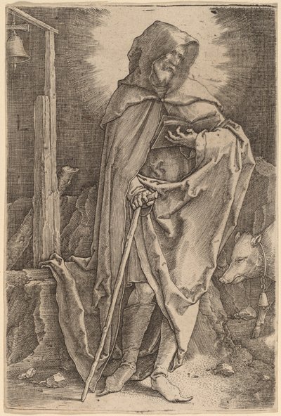 Saint Antoine - Lucas van Leyden